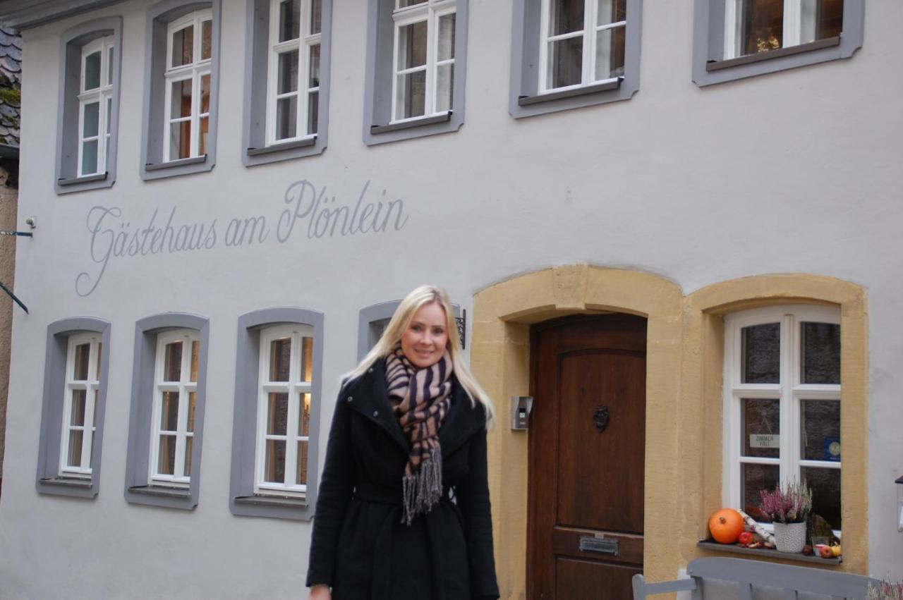 Gastehaus Am Plonlein Apartment Rothenburg ob der Tauber Exterior photo